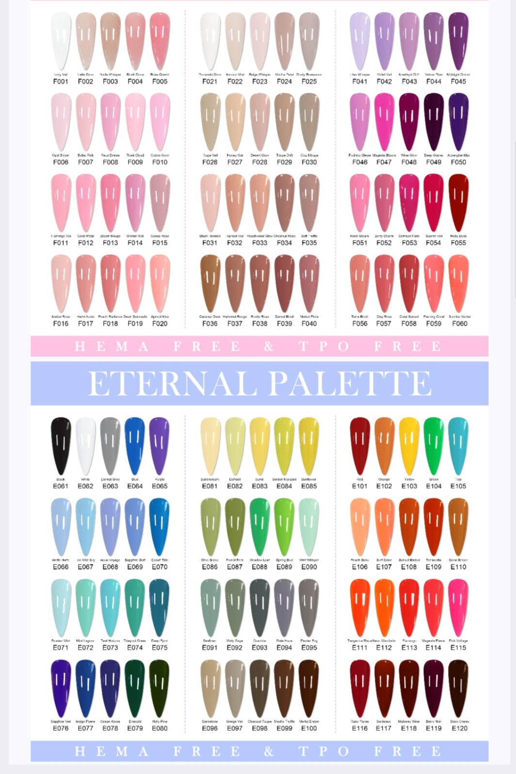 Beauty Touch Gel Polish Hema TPO Free 15ml