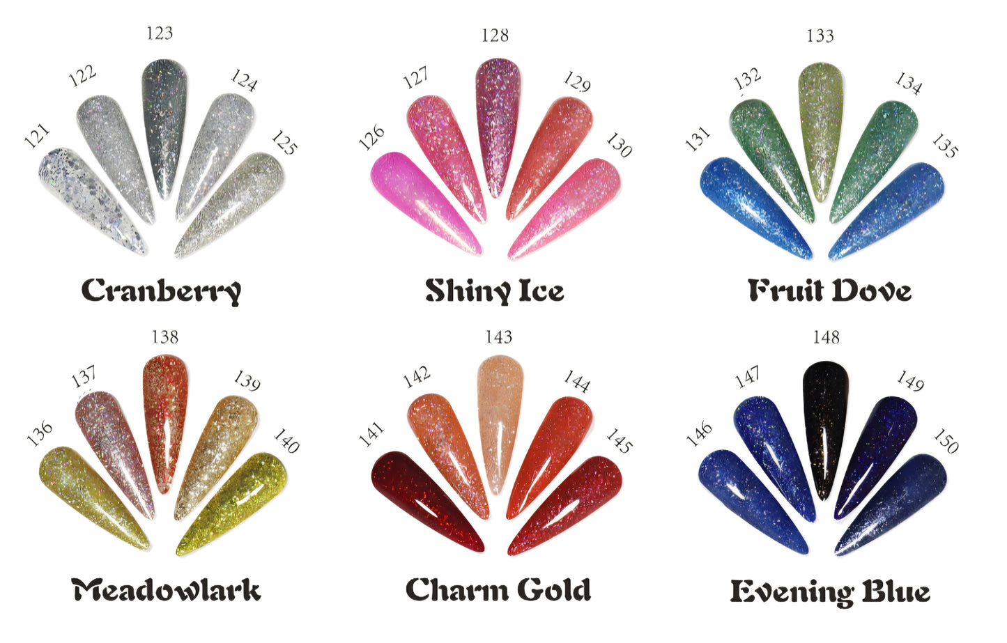 Beauty Touch 123Glitter  Gel Hema TPO Free 15ml