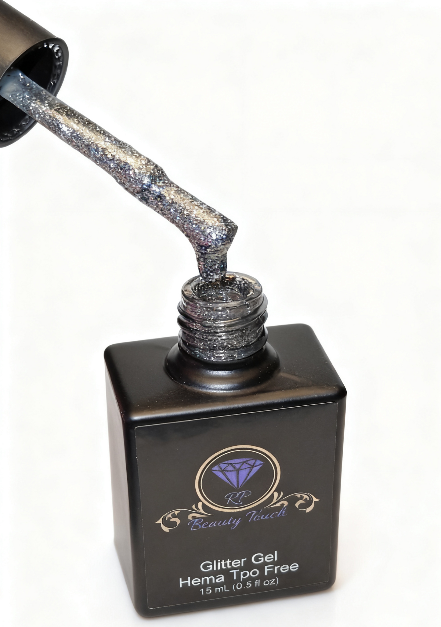 Beauty Touch 123Glitter  Gel Hema TPO Free 15ml